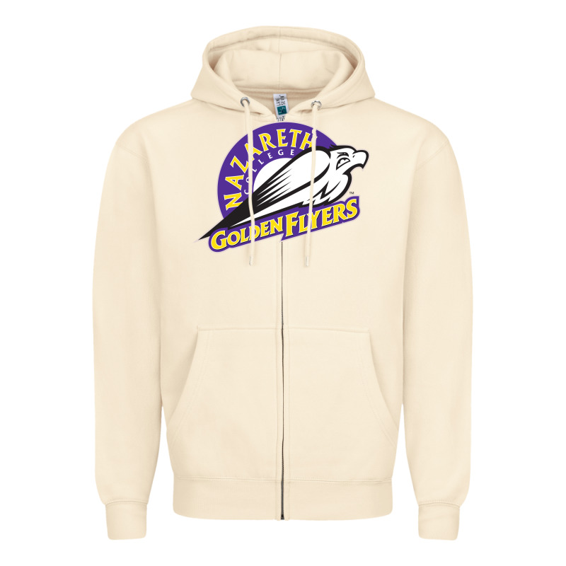 Nazareth College Golden Zipper Hoodie by linhVisuals | Teevron