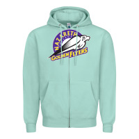 Seafoam nazareth college golden Zipper Hoodie - linhVisuals