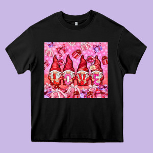 Love Gnomies With Gift Boxes Tumbler Heavy Core Tee Designed By Howdyjamesfarm