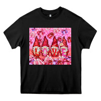 Black Love gnomies with gift boxes tumbler Heavy Core Tee - HowdyJamesFarm