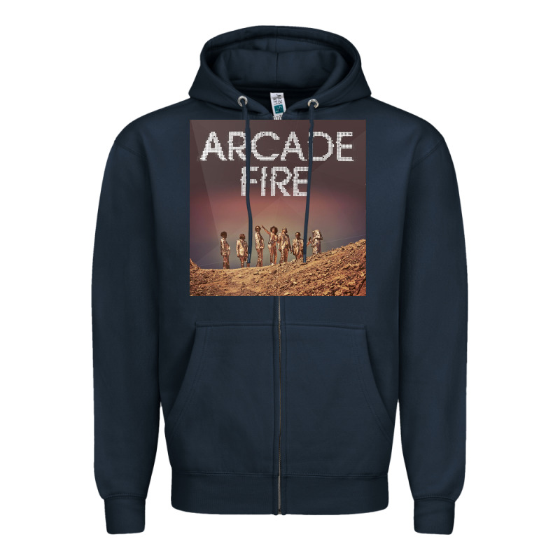 #arcade Fire Everything Now Tour 2022 Zipper Hoodie by linhVisuals | Teevron
