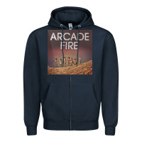 #arcade Fire Everything Now Tour 2022 Zipper Hoodie | Teevron