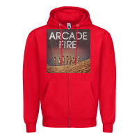 Red #arcade fire everything now tour 2022 Zipper Hoodie - linhVisuals