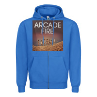 True Royal #arcade fire everything now tour 2022 Zipper Hoodie - linhVisuals