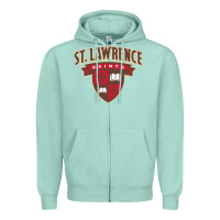 Seafoam st. lawrence university Zipper Hoodie - linhVisuals