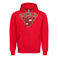 Red st. lawrence university Zipper Hoodie - linhVisuals