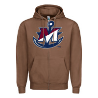 Chestnut suny maritime college Zipper Hoodie - linhVisuals