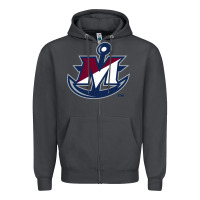 Smoke suny maritime college Zipper Hoodie - linhVisuals
