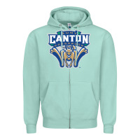 Seafoam suny canton Zipper Hoodie - linhVisuals