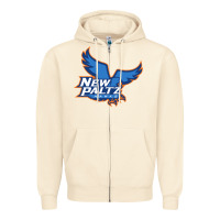 Sandshell suny new paltz Zipper Hoodie - linhVisuals