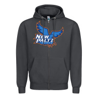 Smoke suny new paltz Zipper Hoodie - linhVisuals