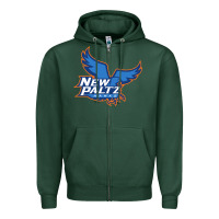 Sports Green suny new paltz Zipper Hoodie - linhVisuals