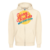 Sandshell johnny rockets Zipper Hoodie - linhVisuals