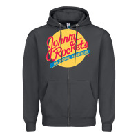 Smoke johnny rockets Zipper Hoodie - linhVisuals