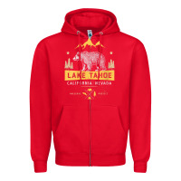 Red womens lake tahoe national park california nevada vintage bear men v n Zipper Hoodie - linhVisuals