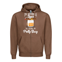 Chestnut cigar smoking tshirt smoking whiskey drinking dad tee gift Zipper Hoodie - linhVisuals