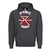 Smoke picnic table parody Zipper Hoodie - linhVisuals
