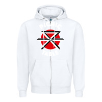 White picnic table parody Zipper Hoodie - linhVisuals