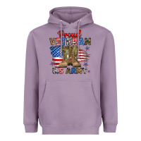 Lavender proud veteran u.s army Heavyweight Hoodie - RanaPortraitStore