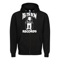 Black death row records Zipper Hoodie - linhVisuals