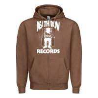 Chestnut death row records Zipper Hoodie - linhVisuals