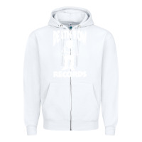 White death row records Zipper Hoodie - linhVisuals