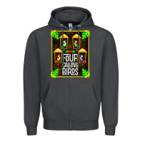 Smoke four calling birds Zipper Hoodie - linhVisuals
