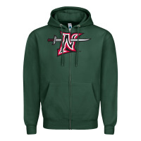 Sports Green cal state northridge matadors Zipper Hoodie - linhVisuals