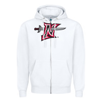 White cal state northridge matadors Zipper Hoodie - linhVisuals
