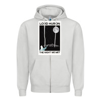 Dove Grey lord huron the night we met Zipper Hoodie - linhVisuals