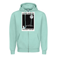 Seafoam lord huron the night we met Zipper Hoodie - linhVisuals