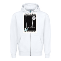 White lord huron the night we met Zipper Hoodie - linhVisuals