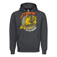 Smoke AC 130 Gunship New Spectre Zipper Hoodie - linhVisuals