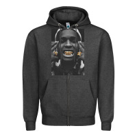 Charcoal Heather Asap Rocky Zipper Hoodie - linhVisuals
