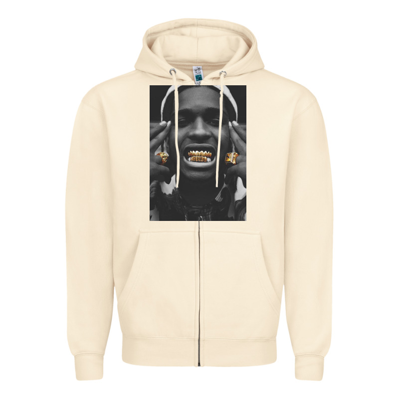 Asap Rocky Zipper Hoodie by linhVisuals | Teevron