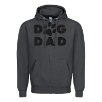 Smoke dog dad classic design paw gift t shirt Zipper Hoodie - linhVisuals
