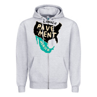 Heather Grey pavement area Zipper Hoodie - linhVisuals