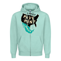 Seafoam pavement area Zipper Hoodie - linhVisuals