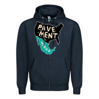 Navy pavement area Zipper Hoodie - linhVisuals