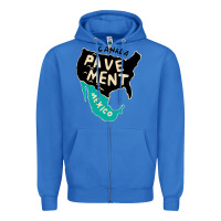 True Royal pavement area Zipper Hoodie - linhVisuals