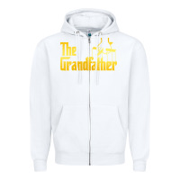 White the grandfather essential Zipper Hoodie - linhVisuals