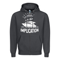 The Implication Its Always Sunny In Philadelphia Zipper Hoodie | Teevron