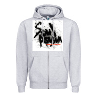 Heather Grey soul asylum Zipper Hoodie - linhVisuals