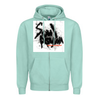 Seafoam soul asylum Zipper Hoodie - linhVisuals