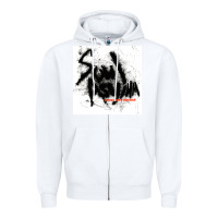 White soul asylum Zipper Hoodie - linhVisuals