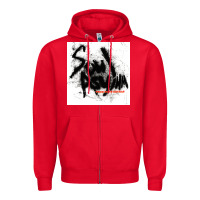 Red soul asylum Zipper Hoodie - linhVisuals