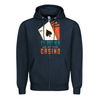 Casino Zipper Hoodie | Teevron