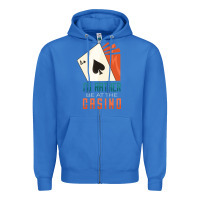 True Royal Casino Zipper Hoodie - linhVisuals