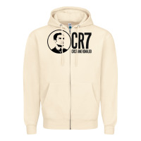 Sandshell cristian #ronaldo Zipper Hoodie - linhVisuals
