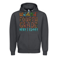 Smoke watch out fourth grade here i come! Zipper Hoodie - JahusDesignShop